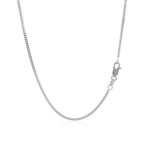 Unbranded 66565-20 14k White Gold Gourmette Chain 1.5mm Size: 20''