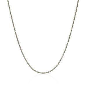 Unbranded 79448-24 Sterling Silver 1.1mm Snake Style Chain Size: 24''