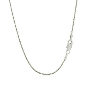 Unbranded 79448-24 Sterling Silver 1.1mm Snake Style Chain Size: 24''