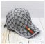 Heyybit 6-Panel Hat-silver New Fashion Honeybee Embroidered Cap Men Wo