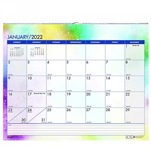 House HOD 3459 Cosmos Monthly Wall Calendar - Julian Dates - Monthly, 