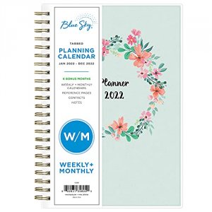 Blue 135895 Planner,laurel 8x5 Wm Pla