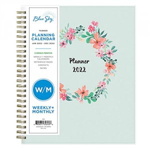 Blue 135843 Planner,laurel 9x7 Wm Pla