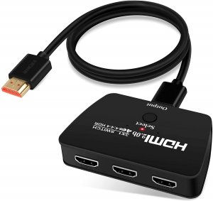 Newcare B07RY7Y9PR 4k@60hz Hdmi Switch,  Hdmi Switch 3 In 1 Out, 3 Por