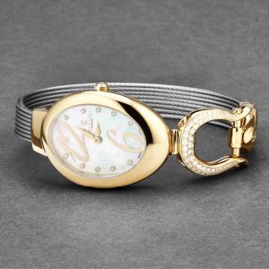 Brav MOYD3570O02 Charriol  Women's 'marie Olga' Mother Of Pearl Dial D