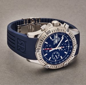 Brav 16071.6826 Revue Thommen 16071.6826 Men's 'airspeed' Blue Dial Da