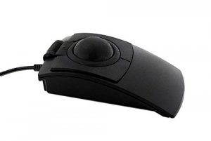 Ergoguys TKB-6015-LBKBK-R X-keys L-trac Usb Laser Trackball Black