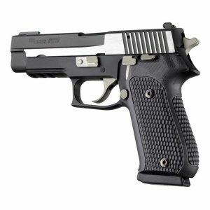 Hogue 20139 Sig Sauer P220 Da Sa American Piranha G10 Black