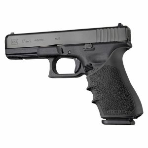 Hogue 17020 Handall Bvrtail Grip Slv Glock 17 19x 34 Gen 1 2 5 Blk