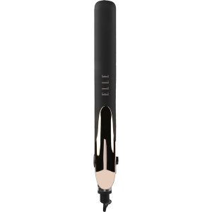 Elle EL8110-BLK-STK-6 El8110-blk-stk-6 1-inch Ceramic Flat Iron (black