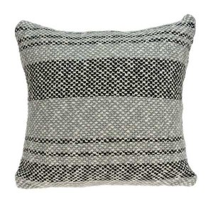 Homeroots.co 334248 20 X 7 X 20 Clean Transitional Gray Cotton Pillow 