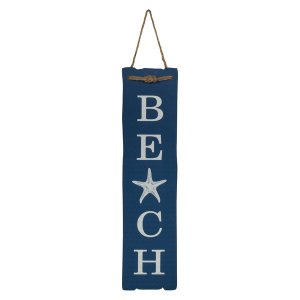 Homeroots.co 380885 Blue And White Beach Wall Decor