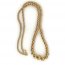 Alkeme P301 14k Gold Graduated Gold Bead 18 Inch Necklace