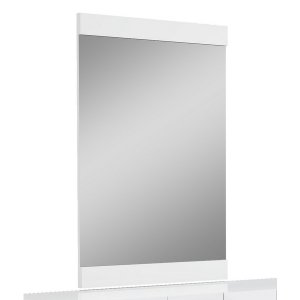 Homeroots.co 329641 45 Superb White High Gloss Mirror