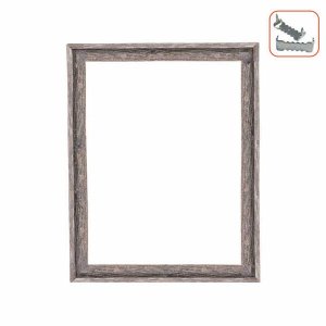 Homeroots.co 380267 21x28 Weathered Grey Picture Frame With Sawtooth H