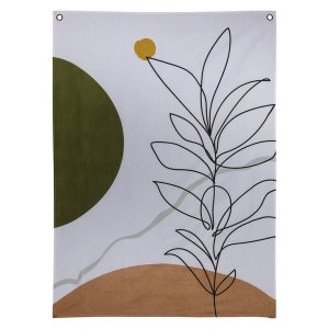 Homeroots.co 380881 Abstract Silhoutte Hanging Wall Tapestry