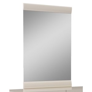 Homeroots.co 329660 47 Refined Beige High Gloss Mirror