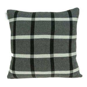 Homeroots.co 334217 20 X 7 X 20 Transitional Gray Pillow Cover With Do