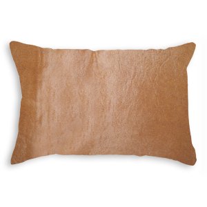 Homeroots.co 316862 12 X 20 X 5 Tan Cowhide - Pillow