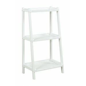 Homeroots.co 380035 42 Bookcase With 3 Shelves In White