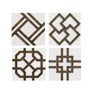 Homeroots.co 373344 Handcrafted Wood  Metal Accent Wall Decor