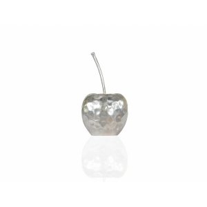 Homeroots.co 364249 Delicious Hammered Finish Apple Statue