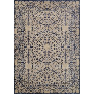 Homeroots.co 370197 22 X 36 Blueberry Polyester  Olefin Accent Rug