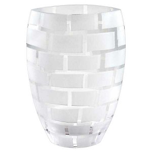 Homeroots.co 375738 12 Mouth Blown Frosted Crystal European Made Wall 