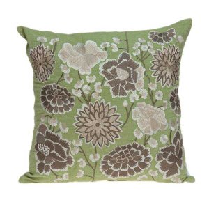 Homeroots.co 334295 20 X 7 X 20 Tropical Green Pillow Cover With Poly 