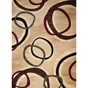 Homeroots.co 368588 31 X 50 Beige Polypropylene Accent Rug