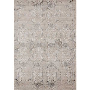 Homeroots.co 371150 19 X 36 Light Taupe Polyester Accent Rug