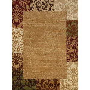 Homeroots.co 371320 22 X 36 Beige Polypropylene Accent Rug