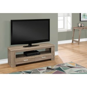 Homeroots.co 332893 16.25 Dark Taupe Particle Board And Laminate Tv St