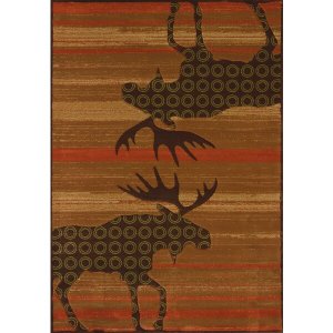 Homeroots.co 368961 22 X 32 Terracotta Polypropylene Accent Rug