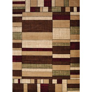 Homeroots.co 368633 31 X 50 Multicolor Polypropylene Accent Rug