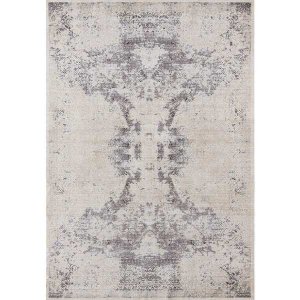 Homeroots.co 371213 19 X 36 Bone Polyester Accent Rug