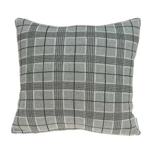 Homeroots.co 334218 20 X 7 X 20 Elegant Gray Pillow Cover With Down In