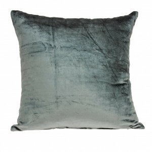 Homeroots.co 334042 22 X 7 X 22 Transitional Charcoal Solid Pillow Cov