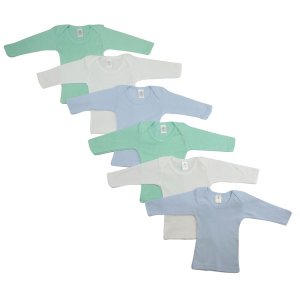 Bambini CS_051M_051M Bambini Boys Pastel Variety Long Sleeve Lap T-shi