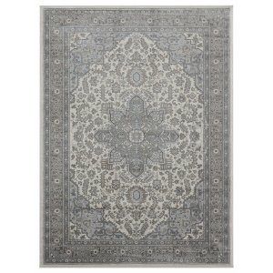 Homeroots.co 368263 22 X 36 Grey Olefin Accent Rug