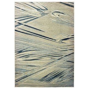 Homeroots.co 370207 22 X 36 Blueberry Polyester  Olefin Accent Rug