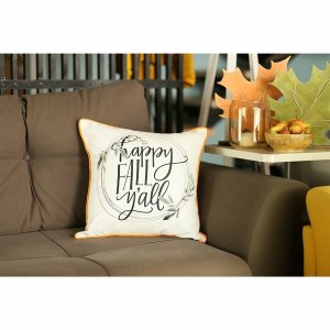 Homeroots.co 376882 Set Of 2 18 Thanksgiving Quote Throw Pillow Cover 