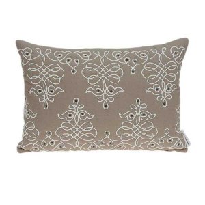 Homeroots.co 333992 20 X 0.5 X 14 Traditional Beige Pillow Cover