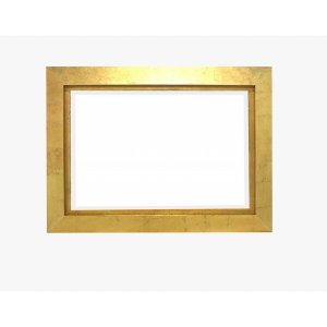 Homeroots.co 274536 34 X 46 X 2.25 Gold Rectangular  Cosmetic Mirror