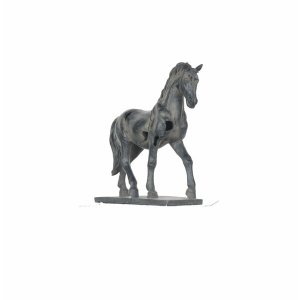 Homeroots.co 364251 Handmade Rustic Horse Statue