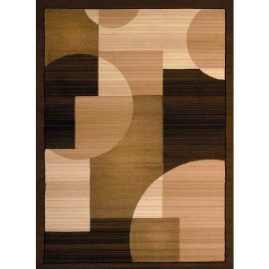 Homeroots.co 368898 33 X 39 Brown Polypropyelene Accent Rug