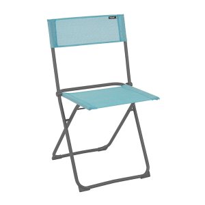 Homeroots.co 320632 Set Of 2 Aqua Outdoor Folding Dining Chairs