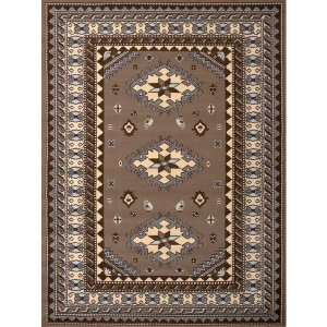 Homeroots.co 368738 23 X 39 Ash Beige Polypropyelene Accent Rug