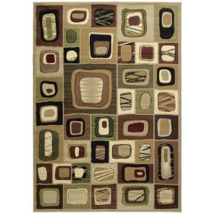 Homeroots.co 368461 22 X 32 Toffee Polypropylene Accent Rug