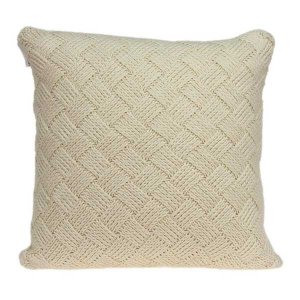 Homeroots.co 334105 20 X 7 X 20 Transitional Beige Pillow Cover With P